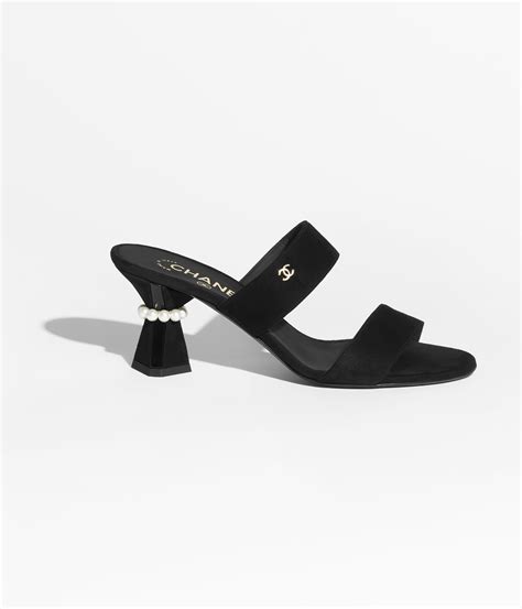 imitation chanel pearl mules